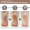 Rechargeable Electric Foot Callus Remover, Electric Foot Callus Remover Kit Foot File, Cordless Pedicure Machine, Foot Grinder, Portable Foot Files Cleaning Tool for Home and Travel,