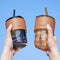 Portable Bamboo Shaped Glass Water Cup, Beautiful Straw Cup with Lid Random Colours