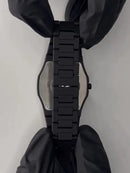 Arabic Aura Watch – Men’s Black Quartz Timepiece with Arabic Numerals