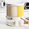 "360° Rotating Multi-Grid Dry Food Storage Dispenser"